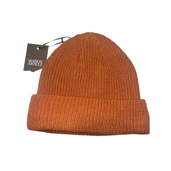 MAISON ARTICLE M.A. MERLOT HAT MENS LIFESTYLE BEANIE - Picture 3 of 6